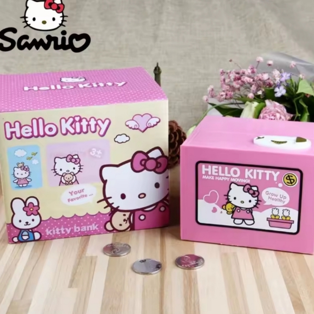 Hello Kitty Pink Kitty Bank By Sanrio